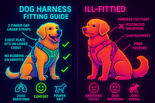 How Should a Dog Harness Fit? The Dangers?