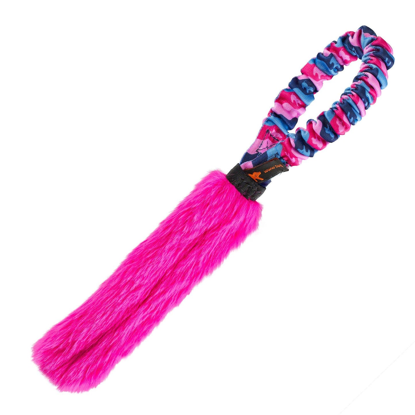 Pocket Fauxtastic | Faux Fur Pocket Tug | Tug-E-Nuff: Pink Pattern